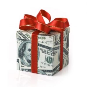 Money gift. Title Loans