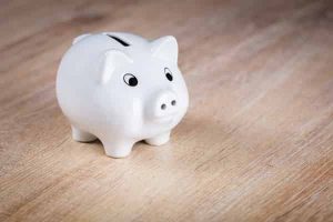 Piggy bank. Title Loans Express can help you get the loan you need