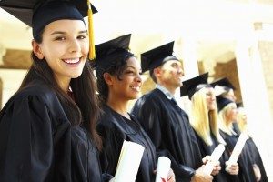 Students graduating